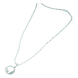Elegante Collar Luna Y Estrellas Plata Calidad Ley 925 C110