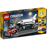 Bloques Lego Creator 3 En 1 Transporte De Cohete 31091