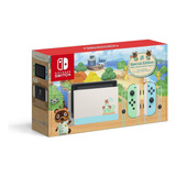 Console New Nintendo Switch Animal Crossing Special Edition [ Semi - Novo, Em Perfeita Conservação ]