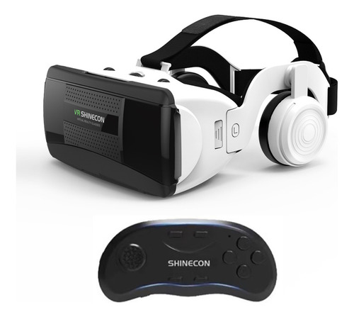 Lentes De Realidad Virtual Gafas 3d Vr Headset Y Controlador