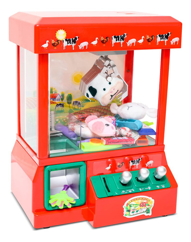 Bundaloo Claw Machine Arcade Game - Mini Dispensador Electrn