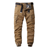 Pantalones Cargo Hombre Hombre Hip Hop Streetwear Jogger Pan