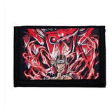 Billetera Nylon Itachi Susano Akatsuki Anime Cierre Velcro