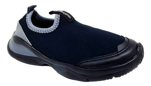 Zapatillas Niños Kappa Easy Lite 2 Nene Negras Elastizadas