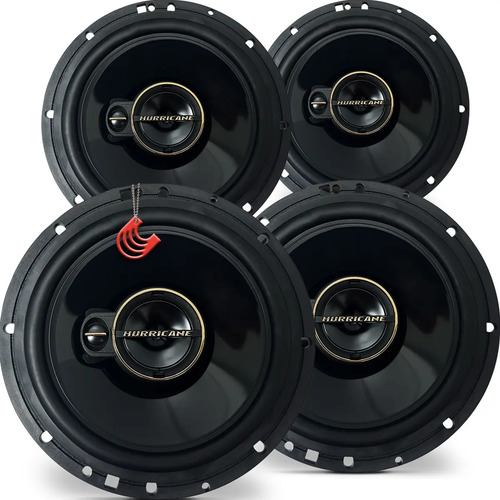 Kit 4 Alto Falante Som Automotivo Porta Dianteira E Traseira | Parcelamento sem juros