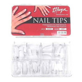 Thuya Nail Tips Blancos Uñas Esculpidas Caja 200 Cod. E33w