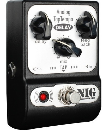 Pedal Nig Analog Delay, Taptempo - Padt
