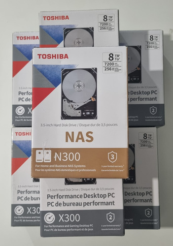 Disco Rigido Toshiba X300 8tb N300 Seagate Skyhawk Wd Hc320