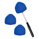 Limpiador De Vidrio Mini Duster Para Ventana De Azul