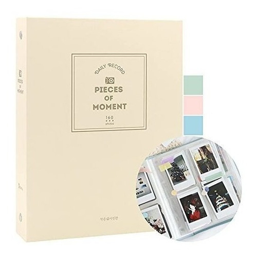 Pequeño Álbum De Fotos Polaroid 160 Bolsillos Libro D...