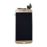 Tela Touch Display Moto G5s Plus Dourado