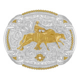 Fivela Country Working Cow Horse Masculina Tam G 14423f Pd