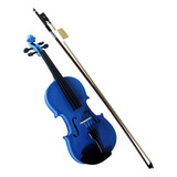 Andolini Violin 4/4 Azul Estuche Y Arco A-vio-e-4/4bl