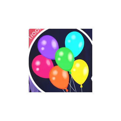 Globos Látex Morados Pro Fiesta 9 Pulgadas Decoración Helio Pack 50 | Meses sin interés