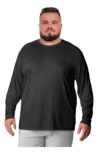 Camisa Térmica Plus Size Proteção Uv 50 Extreme Thermo Solar