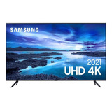 Smart Tv Led Uhd 4k 55 Polegadas Preta 55au7700 Samsung