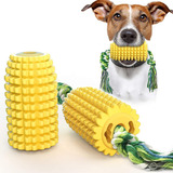 Dog Chew Toys Dog Toothbrush Clean Teeth Interactive Corn