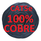 Cabo Rede Cat5e 100% Cobre Preto 50m Homol. Anatel Condutti