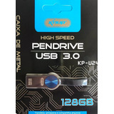 Kit 10 Pen Drive 128gb Lacrado Metal Usb 3.0 High Speed