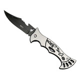 Swayboo Navaja Acero Inoxidable Tactica Plegable Cuchillo Color Plateado