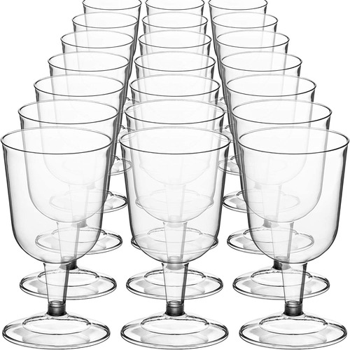 Vasos De Plástico Decorrack, 177 Ml, Sin Bpa, 24 Unidades