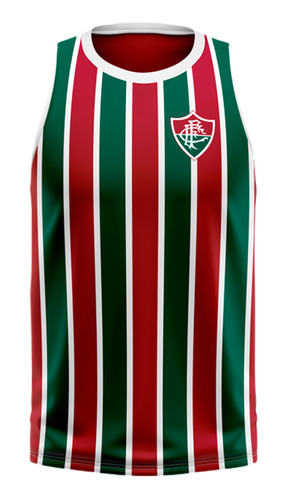 Camisa Regata Fluminense Blogging Tricolor Masculino Oficial