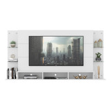 Painel Com Suporte Tv 65 Nairóbi Plus Multimóveis V3356 Cor Branco