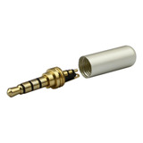 Ficha Mini Plug 3.5 Mm 4 Secciones Ideal Auricular Microfono