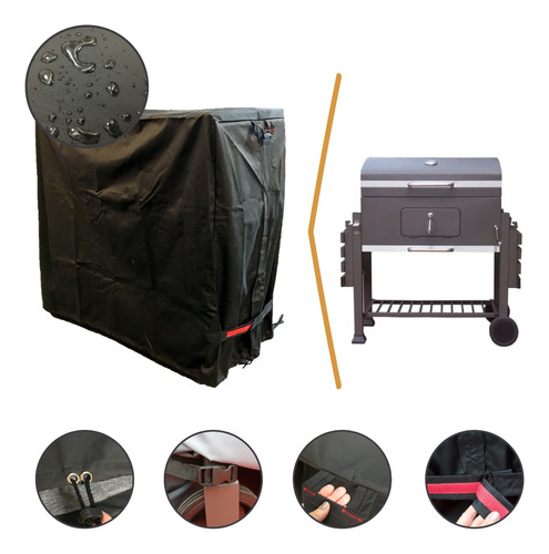 Funda Parrilla Bbq Grill Campo Grande - Impermeable