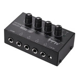 Amplificador De Fone Power Play Behringer 4 Canais Ha400