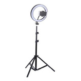 Aro De Luz Para Fotografia 26cm Foco Video + Tripode Envio 