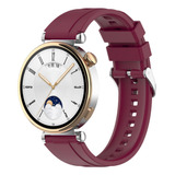 Correa De Reloj Rojo Vino Para Huawei Watch Gt4