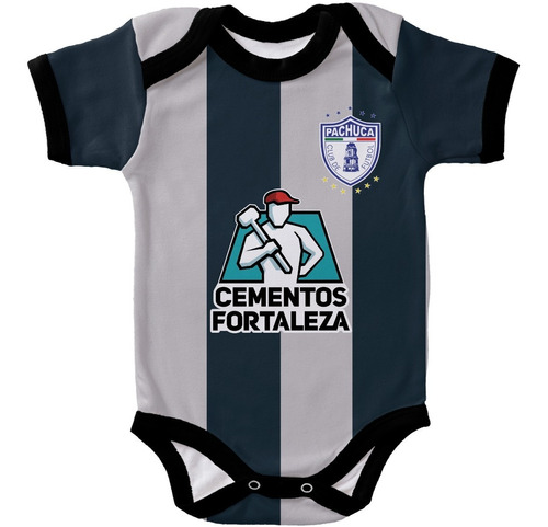 Pañalero Tuzos Pachuca, Mameluco, Futbol, Jersey Bebé 2023 