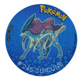 Mousepad De Tazo Pokemon De Modelo #245 Suicune