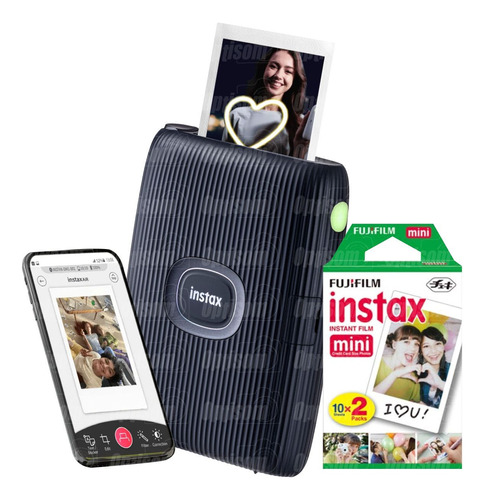 Impressora Instax Portátil Para Celular Mini Link + 20 Fotos