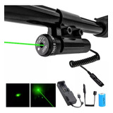 Laser Pra Cano Universal Mira Óptico Rifle Carabina Verde 