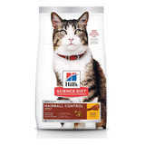 Croquetas Hairball Control Adult 3.2 Kg. Para Gato Hills