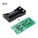 Kit Cargador Batería 18650 Ups 12v + Socket X2 Pcb