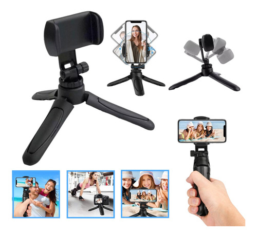 Soporte Tripode Para Celular Giratorio 360° Ajustable Selfie