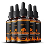 5x Feno Selvagem 30ml - Mesmo Do Site Oficial Envio Imediato