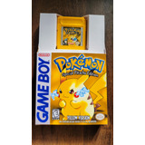 Pokemon Yellow Cartucho Original Gradiente Salvando Game Boy