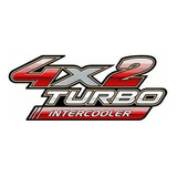 2 Calcos Toyota Hilux 4x2 Turbo Intercooler Calcomania