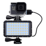 Luz De Video Led Para Gopro Hero 11 10 9 8 7 6 5 4 3 2