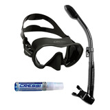 Máscara De Mergulho Cressi Z1 E Snorkel Dry