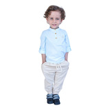 Conjunto Masculino Infantil Meninos Camisa E Calça Social