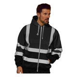 Sudadera Con Capucha Seguridad Alta Visibilidad Para Hombre