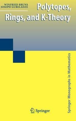 Libro Polytopes, Rings, And K-theory - Winfried Bruns