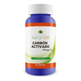 Carbón Activado Natural 440mg | Digestión | Karun Life | 90c