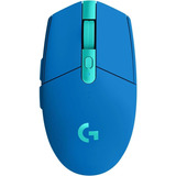 Logitech Mouse Inalambrico G305 Azul Lightspeed 12000dpi Gam