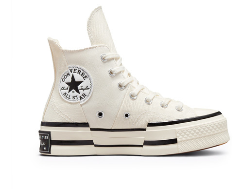 Zapatilla Converse Chuck 70 Plus Hi Unisex Blanco